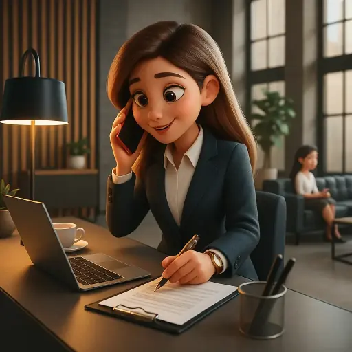 Avoir une posture professionnelle au téléphone